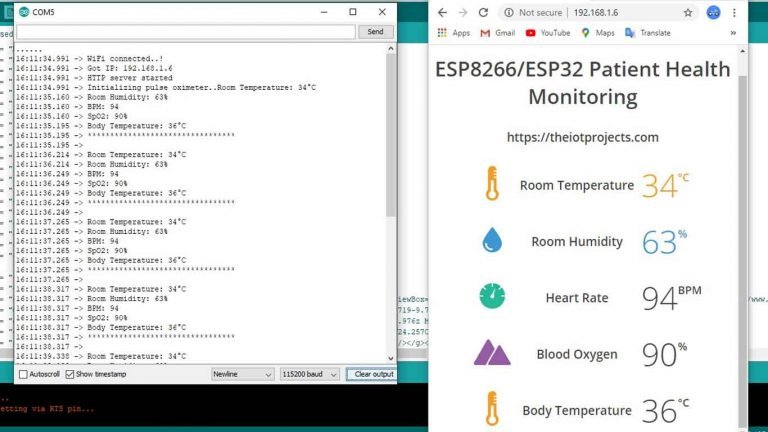 IoT Based Patient Health Monitoring System Using ESP ESP