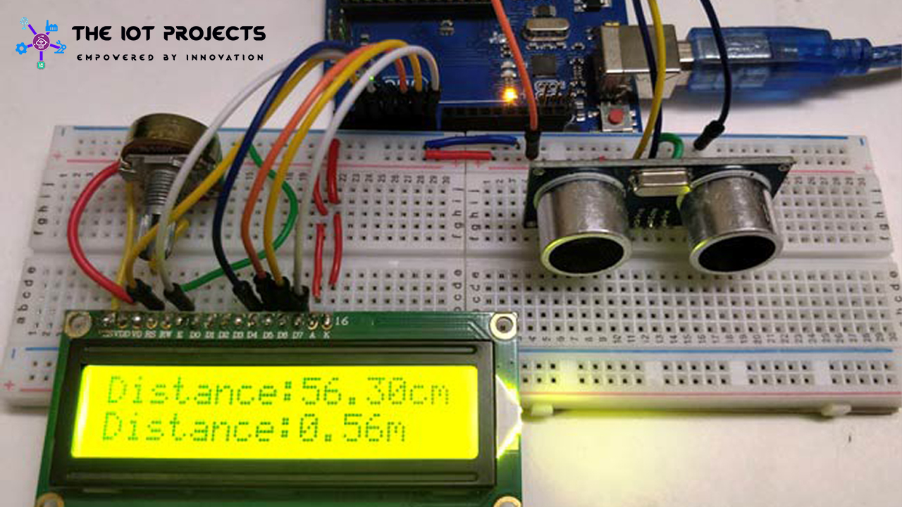 Distance Measurement using HC-SR04 Ultrasonic Sensor and Arduino