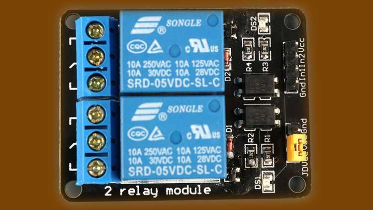 Home Automation with ESP8266 Web Server & Relay Module Control Appliances