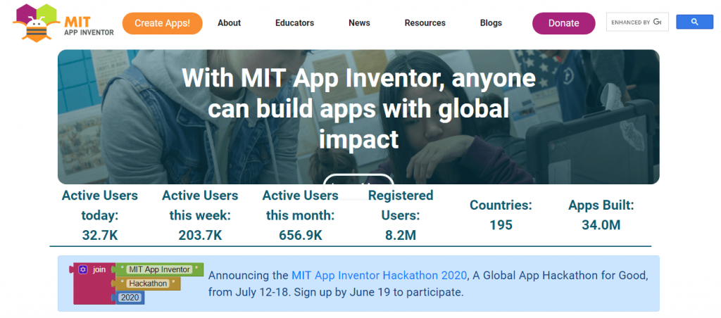 Create an Android app using MIT App Inventor