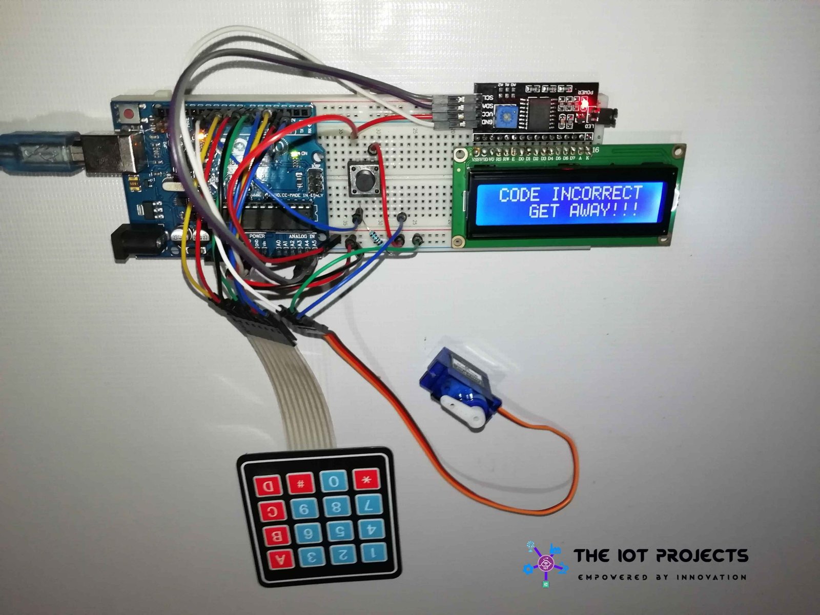 Password Security Lock System Using Arduino & Keypad