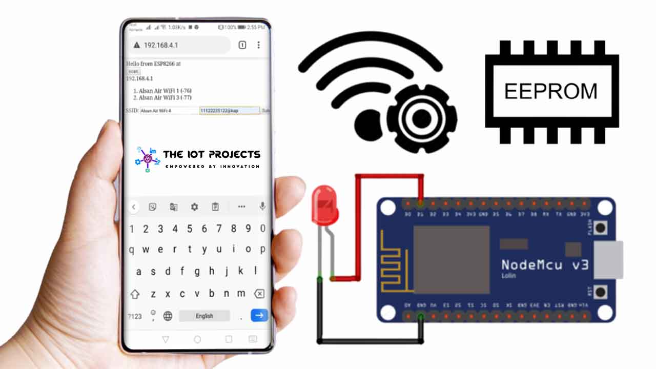 ESP8266 Manual Wifi Configuration with EEPROM without Hard-Code