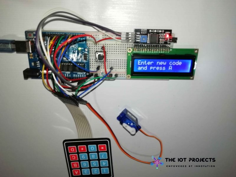 Password Security Lock System Using Arduino & Keypad