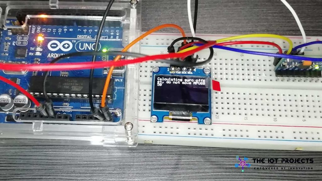 Calibrating MPU6050 Sensor using Arduino