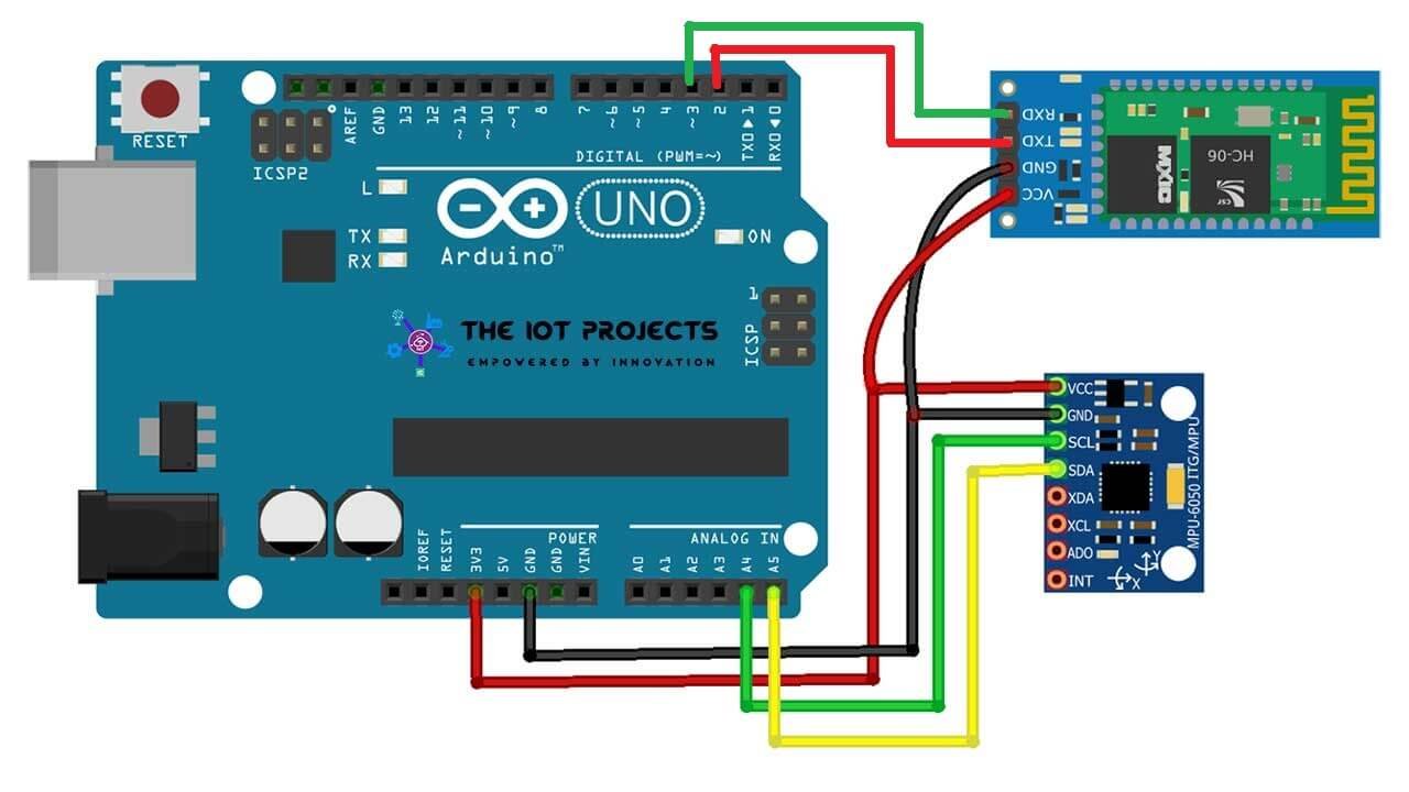 Smart Activity Tracker using MPU6050 and Arduino - IoT Projects Ideas