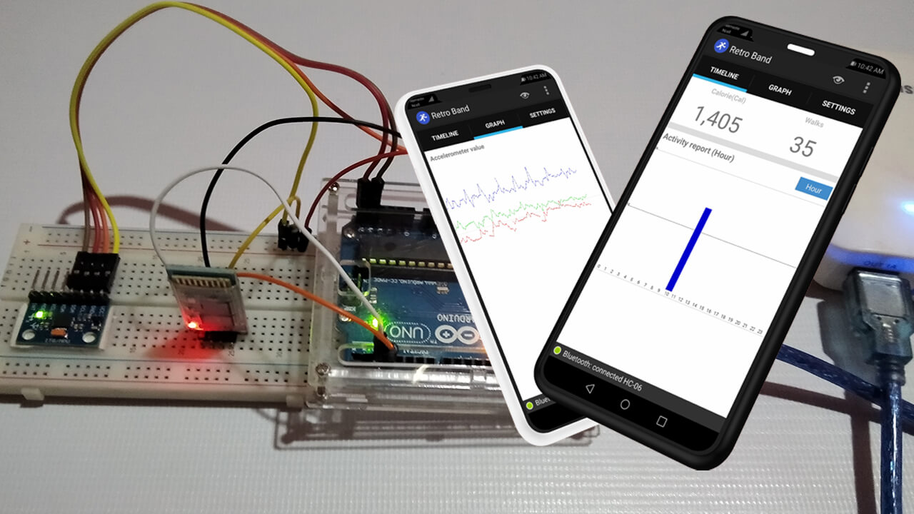 Smart Activity Tracker using MPU6050 and Arduino
