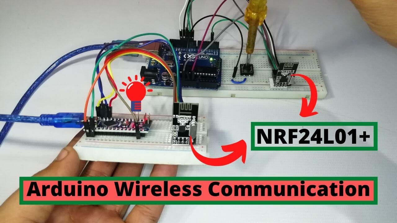 Arduino Wireless communication using NRF24L01 Module