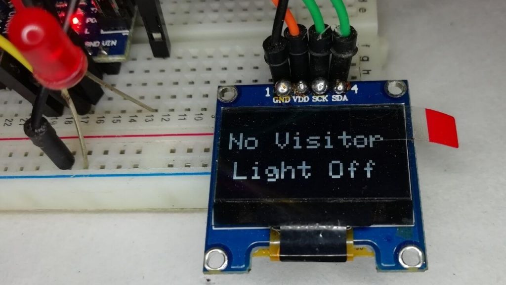 Arduino Visitor Counter & automatic light control Project using IR Sensor