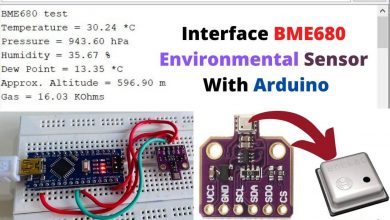 Interface BME680 Environmental Sensor with Arduino