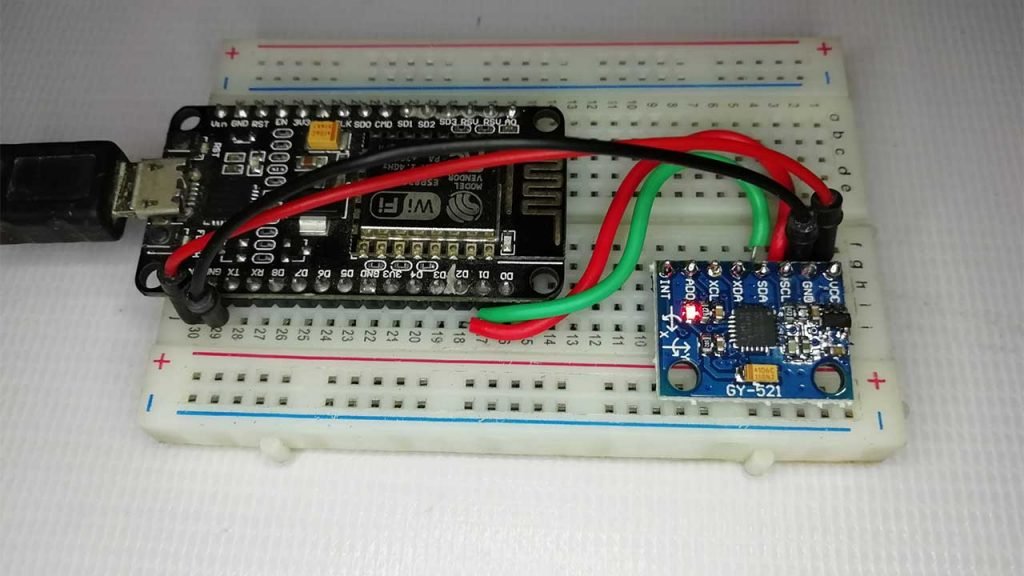 IoT Fall Detector Using MPU6050 & ESP8266 NodeMCU