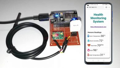 ESP8266 based Patient Health Monitoring System