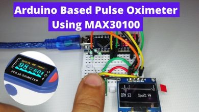Pulse Oximeter using Arduino & MAX30100