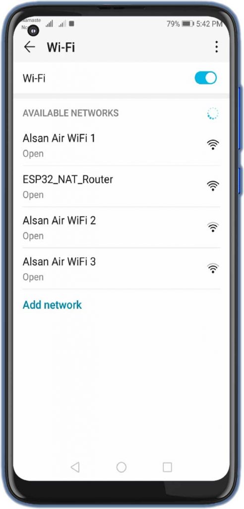 Android WiFi scanner