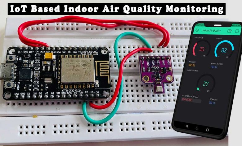 IoT Based Indoor Air Quality Monitoring Using BME680 & ESP8266