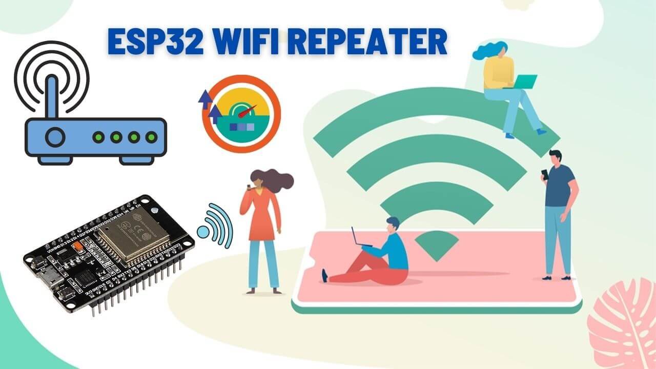 Portable ESP32 WiFi Repeater/Range Extender - IoT Projects Ideas