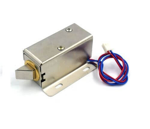 12 volt solenoid door lock