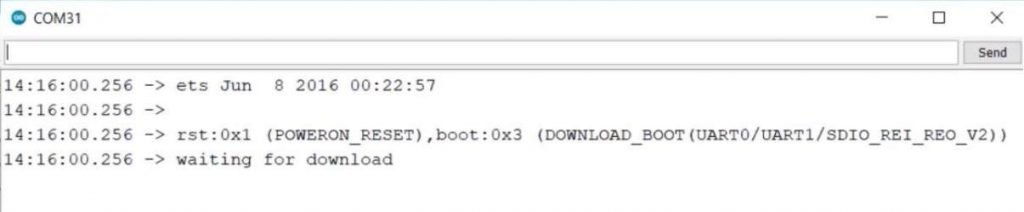 ESP32 CAM download Mode