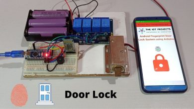 Fingerprint Door Lock System using Arduino and Smartphone