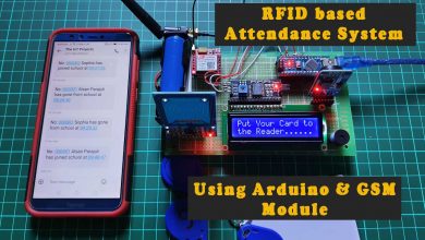 RFID based Attendance System using Arduino & SIM800L Module