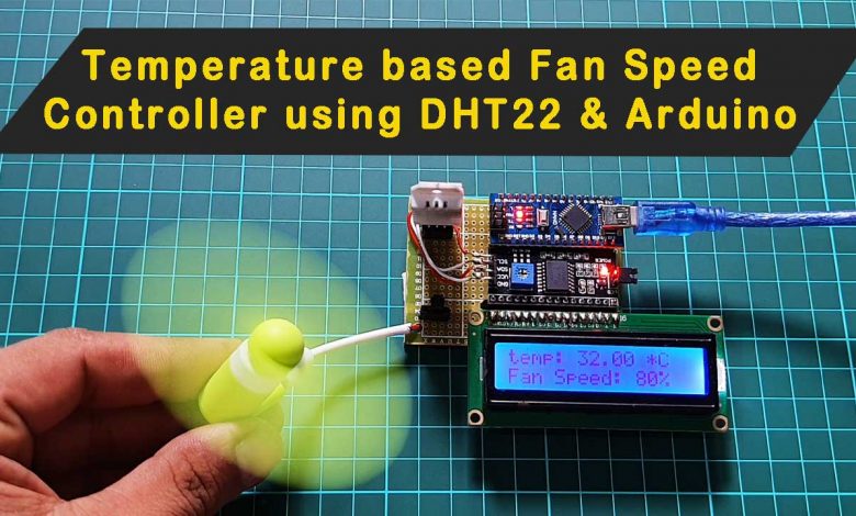 jord Watt krigerisk Temperature Based Automatic Fan Speed Controller using Arduino