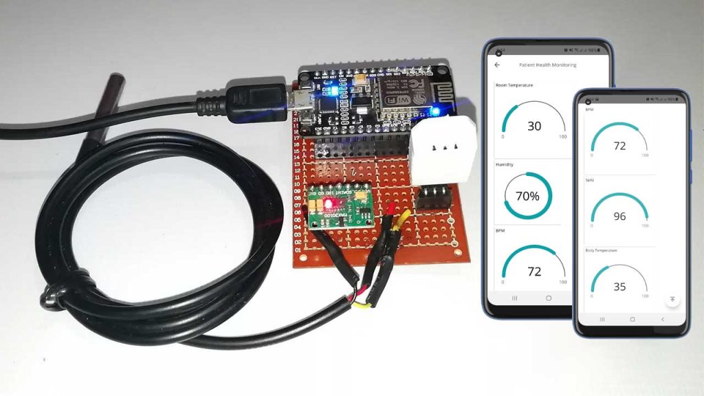 Patient Health Monitoring System using Arduino IoT Cloud with ESP8266