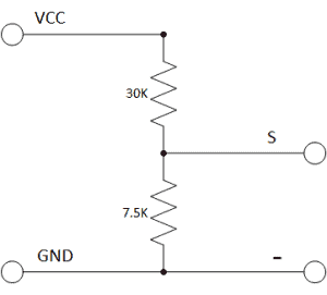 Arduino Voltage Sensor Module Schematic