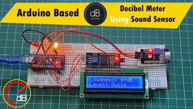 Arduino based Decibel meter with Sound Sensor and LCD Display