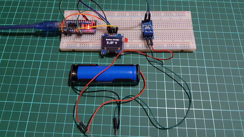 Interface 0-25V DC Voltage Sensor with Arduino