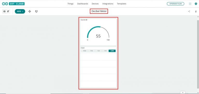 IoT based Decibel Meter with ESP8266 & Sound Sensor
