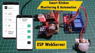 ESP8266 Based Smart Kitchen Automation & Monitoring System