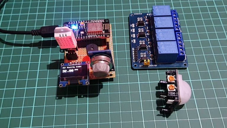 Monitoring Module Kitchen ESP8266 Based Smart Kitchen Automation & Monitoring System