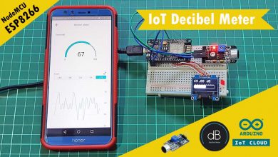 IoT based Decibel Meter with ESP8266 & Sound Sensor