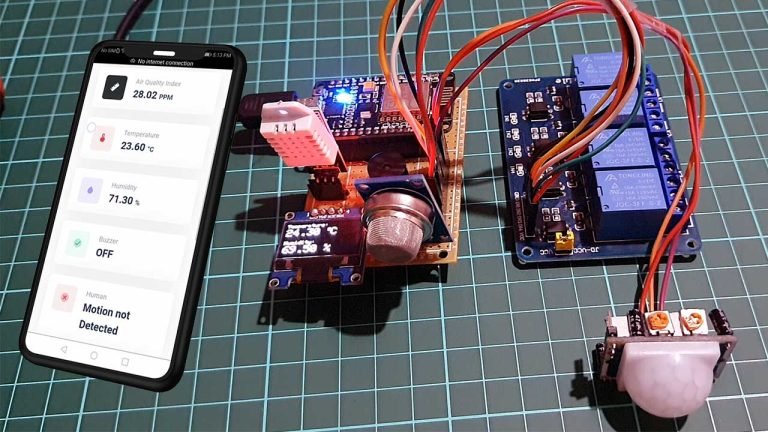 ESP8266 Based Smart Kitchen Automation & Monitoring System