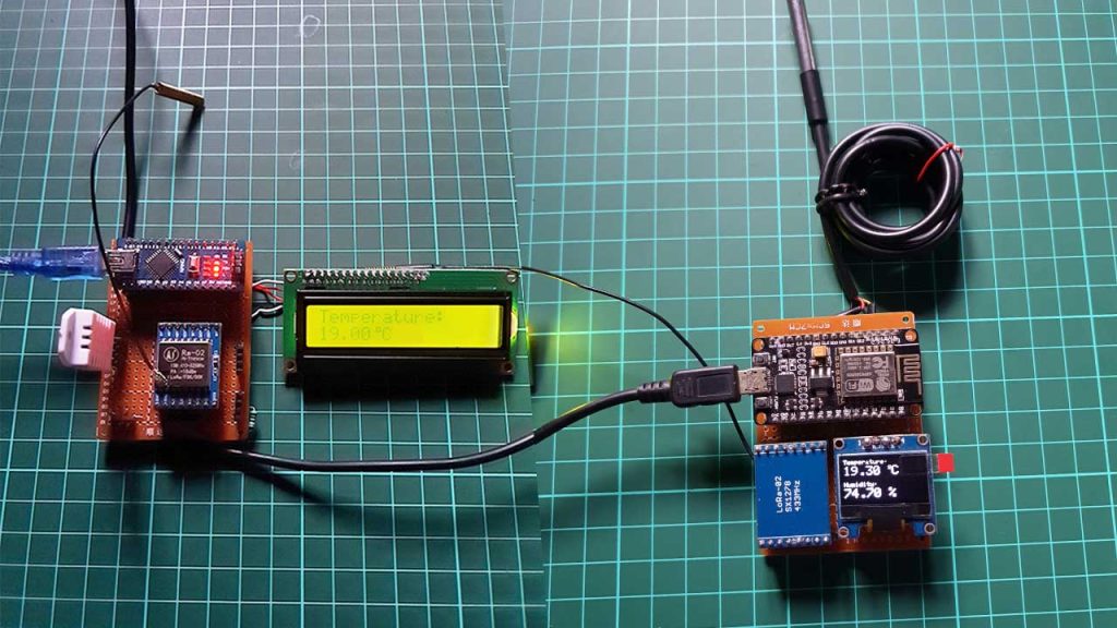 LoRa based Two Way Wireless Communication System with Arduino and ESP8266
