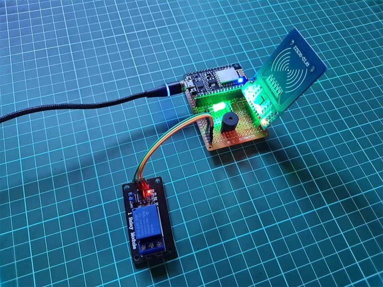 IoT based RFID Door Lock using ESP8266 - IoT Projects Ideas