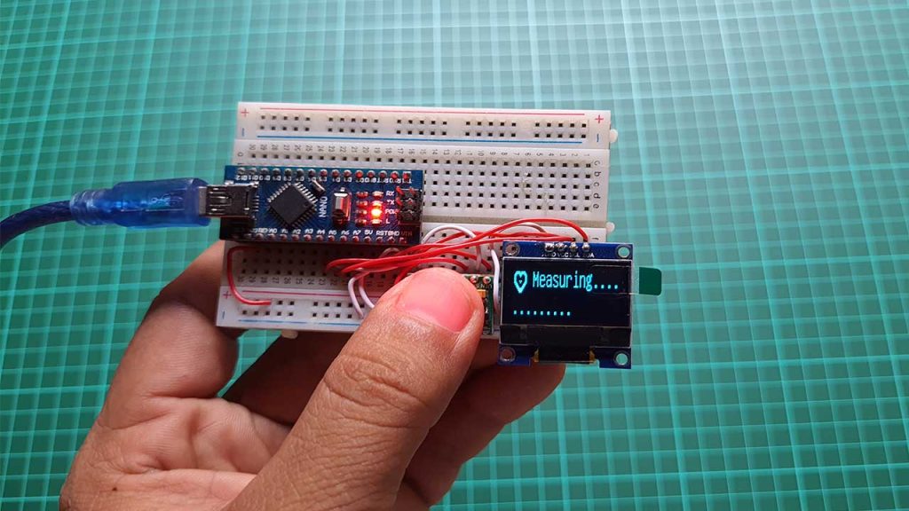 DIY Pulse Oximeter using Arduino & Fix MAX30100 Sensor
