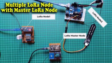 Multiple LoRa Nodes Communication with Master LoRa Node using Arduino and SX1278 LoRa Module
