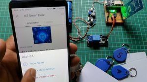 IoT Smart RFID Door Lock System Using NodeMCU ESP8266