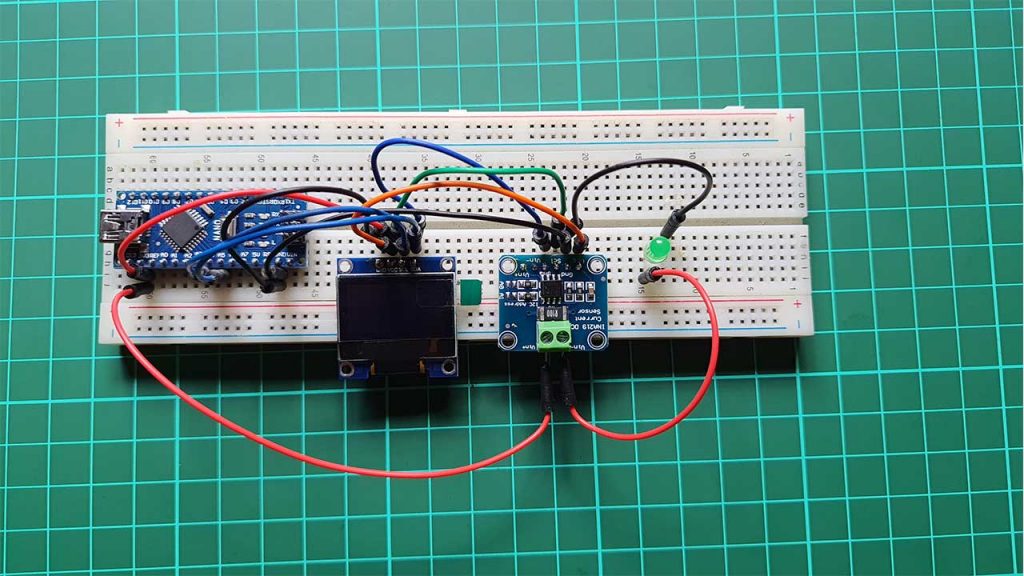 Arduino based Power and Energy meter Circuit Assembly