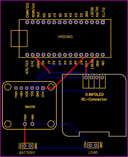 Energy meter using Arduino PCB