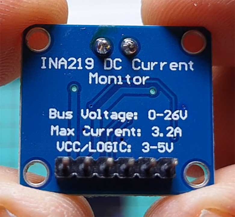 INA219 Current Sensor