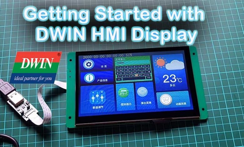 ESP32 Smart Home Automation using DWIN HMI Display