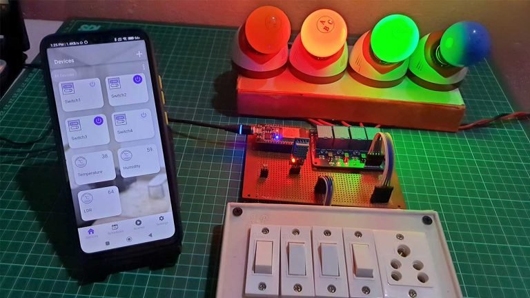 ESP32 Home Automation Using ESP RainMaker - IoT Projects Ideas