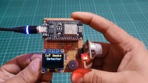 IoT Smoke & Gas Detector using ESP8266 & Blynk