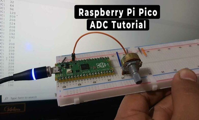 How to use ADC in Raspberry Pi Pico using MicroPython