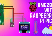 Interface BME280 with Raspberry Pi Pico using MicroPython