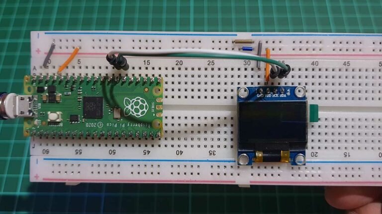 Read Internal Temperature Sensor Value from Raspberry Pi Pico