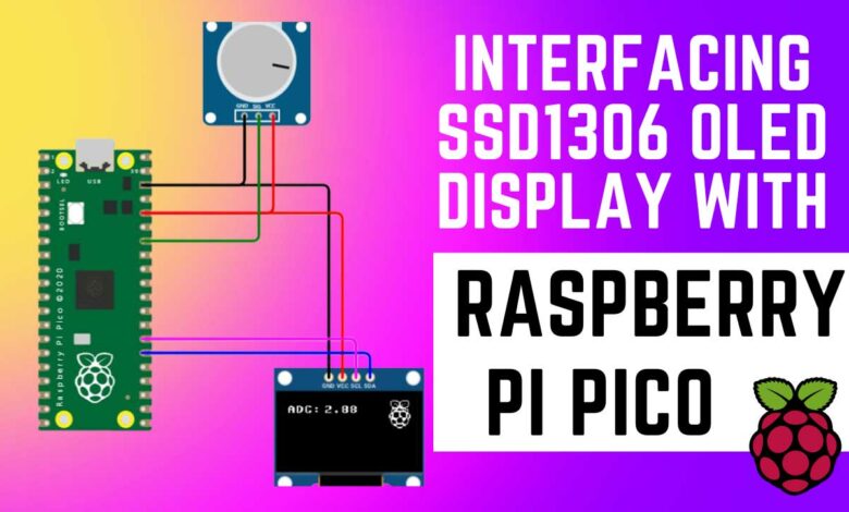 Interfacing SSD1306 OLED Display with Raspberry Pi Pico