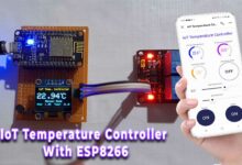 IoT Temperature Control System with ESP8266 & Blynk