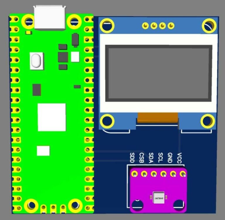 Interface BME280 With Raspberry Pi Pico Using MicroPython